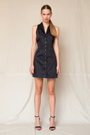 Julia Jacket Mini Dress Black