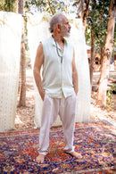 רוטס פשתן ירוק מנטה