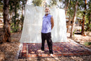 רוטס כותנה תכלת